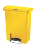 Garbage Rubbermaid Slim Jim 30L yellow