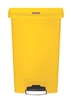 Garbage Rubbermaid Slim Jim 50L yellow