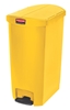 Garbage Rubbermaid Slim Jim L 68 narrow yellow