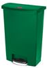 Rubbermaid Slim Jim Trash Bin 90 L Green