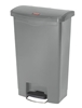 Dustbin 50 L Rubbermaid Slim Jim Gray
