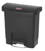 Garbage Rubbermaid Slim Jim 15L Black