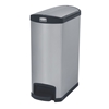 Garbage Rubbermaid Slim Jim 50L gray and black narrow