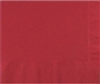 CGMP burgundy cocktail paper napkin 20X20 per 100