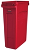 Collector Rubbermaid Slim Jim Red 87 liters