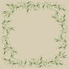 Placemat Duni Dunicel foliage 84x84 pack of 100