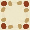 Duni Dunicel earthly tablecloth 84x84 pack of 100