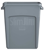 Collector Rubbermaid Slim Jim Gray 60 liters