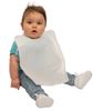 Disposable baby bib white wadding 24gr/m2 small model 1000