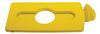 Yellow bottle bottle lid
