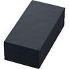 Dunisoft black towel 40x40 folding in 8 by 360