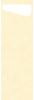 Duni cream slim sacchetto covered pouch
