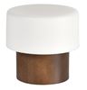 Sister bamboo LED candle holder