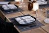 Dunicel organic black placemat 30x40