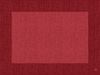 Dunicel organic burgundy placemat 30x40
