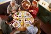 Placemat Stucco organic greige dunicel 28x38