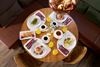 Placemat Stucco organic white dunicel 28x38