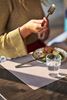 Raw silicone placemat 30 x 45 cm Duni pack of 6