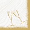 211610 - Dunisoft party napkin, cream color, 40x40 cm, by 360