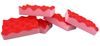 HACCP sponge red set of 5
