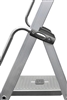 Aluminum ladder with handrail XL type 6 steps