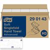 Towel hands Tork advanced white Ecolabel folding V parcel of 3750