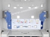 Hand towel dispenser Lotus enMotion Impulse blue compact