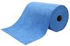 Blue microfiber cloth roll