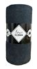 Black microfiber cloth roll