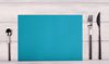 Paper placemat 30 x 40 turquoise 500
