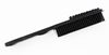 Long brush specifically for removing pet hair from vehicles