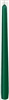 Antique dark green candle Duni les 100