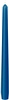 Antique dark blue candle Duni les 100