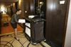 Large hotel room trolley