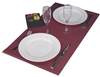 Tablecloth head to head by burgundy 40x60 500