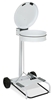 Kitchen trash bag holder white