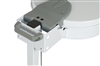 Kitchen trash bag holder white