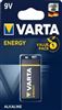VARTA ENERGY alkaline battery 9V / 6LR61 x1 PAL5200
