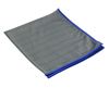 Carbon microfibre cloth 40x50cm grey/blue