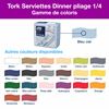 Tork paper towel 39x39 2 ply blue sky package of 1800