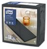 Tork Linstyle black napkin, 8-fold, 700