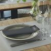 Tork Linstyle black napkin, 8-fold, 700