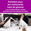 Tork Linstyle white non-woven dinner napkins, pack of 700