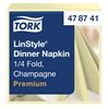 Tork Linstyle champagne non-woven napkins, pack of 700