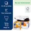 Non woven towel Tork Linstyle dinner orange 50