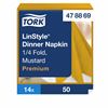 Tork Linstyle Mustard Yellow Napkin