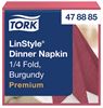 478885 - Tork Linstyle dinner napkin, burgundy, set of 700