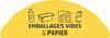 Set of 2 Tulip Totem outdoor bin stickers