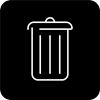 Recycling magnet for other waste, 45x45 mm