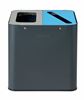 Venus 2x12L anthracite recycling bin